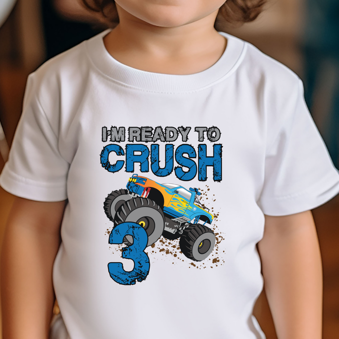 Monster Truck Birthday Shirt